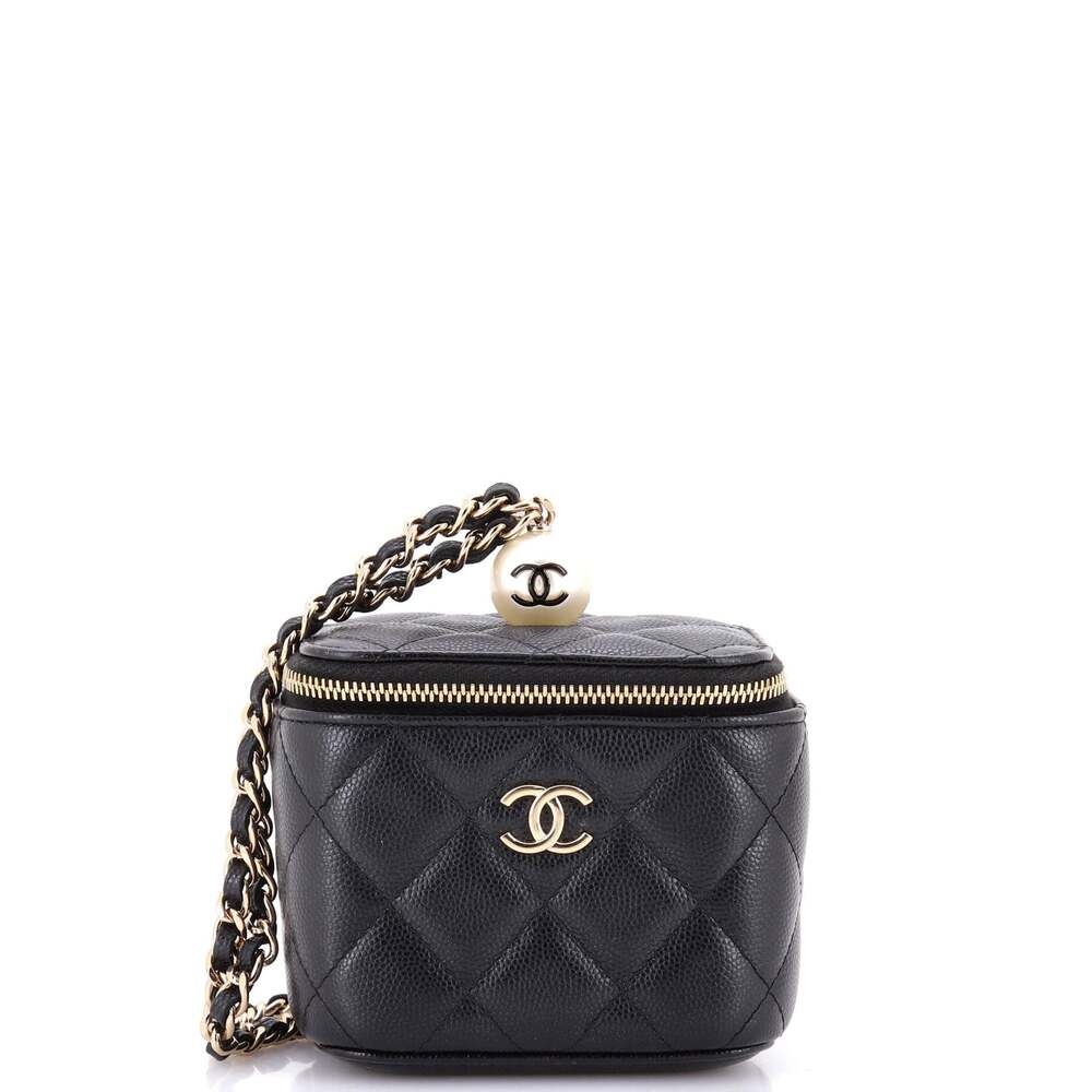 Chanel Classic Pearl Vanity Case With #270742C37B